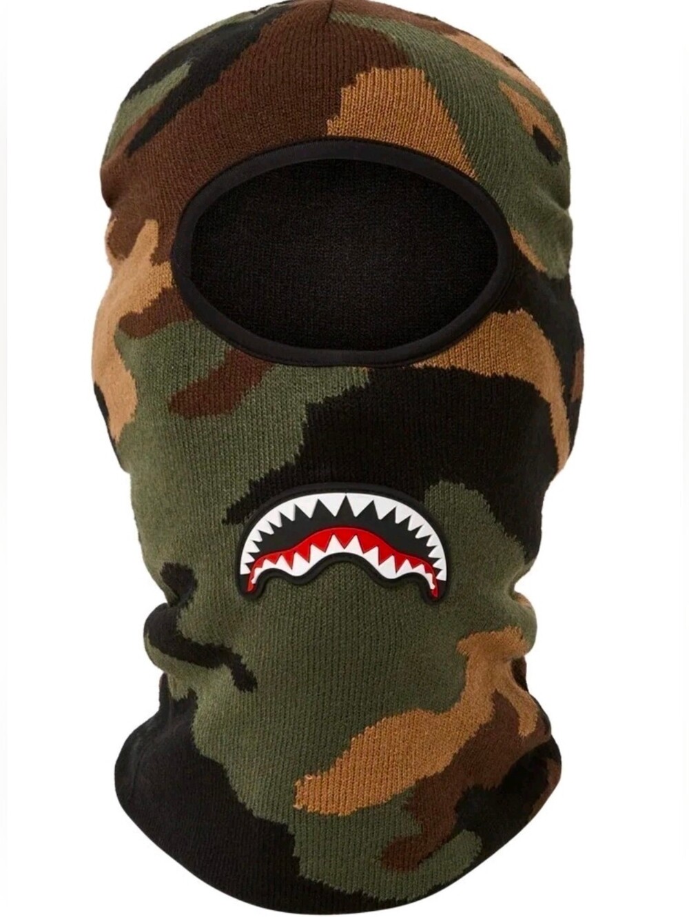 Sprayground Camo Shark Balaclava Ski Mask Limited Edition. Sold Out!